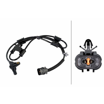 Sensor, rotações da roda