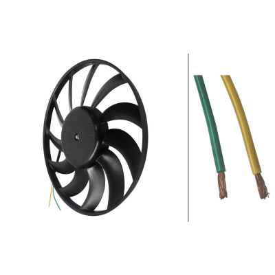 Ventilador, refrigeração do motor