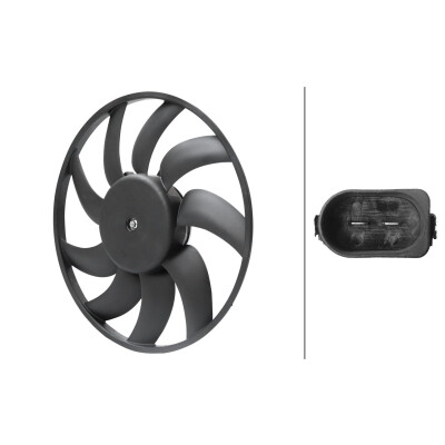 Ventilador, refrigeração do motor