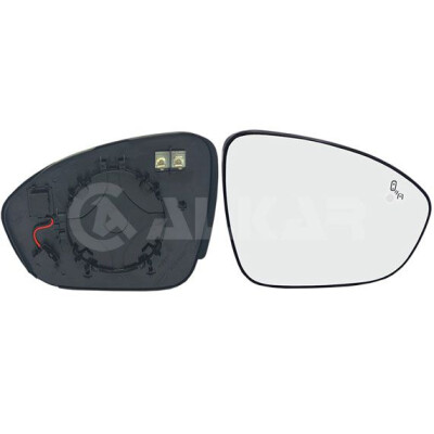 Vidro de espelho, espelho retrovisor exterior