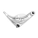 Braço oscilante, suspensão da roda