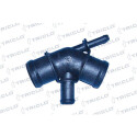 Flange do líquido de refrigeração