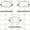 Jogo de pastilhas para travão de disco