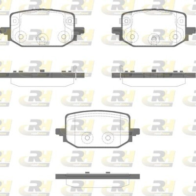 Jogo de pastilhas para travão de disco
