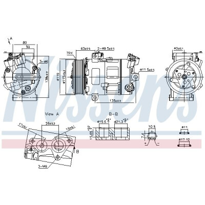 Compressor, ar condicionado