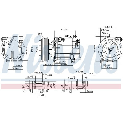 Compressor, ar condicionado