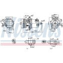 Compressor, ar condicionado