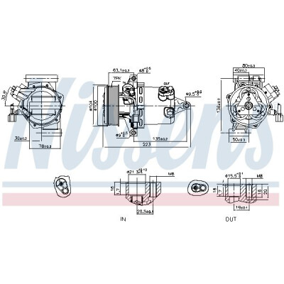 Compressor, ar condicionado