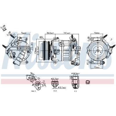 Compressor, ar condicionado