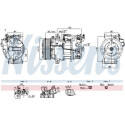 Compressor, ar condicionado