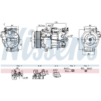 Compressor, ar condicionado