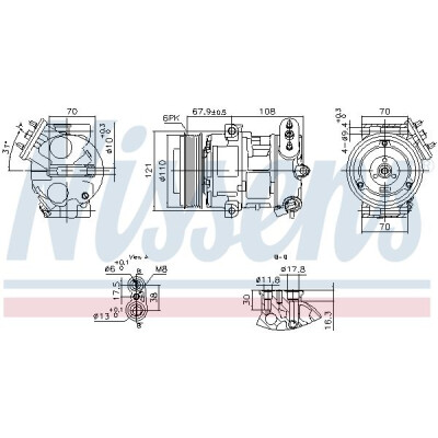Compressor, ar condicionado