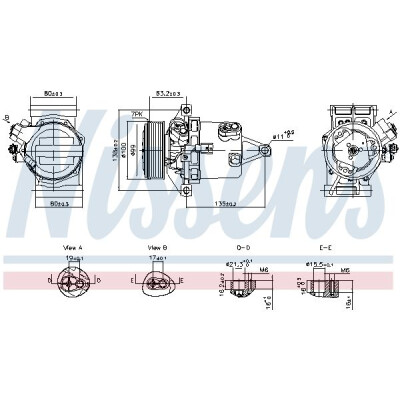 Compressor, ar condicionado