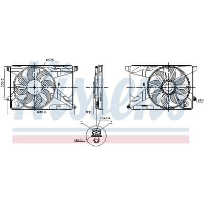 Ventilador, refrigeração do motor