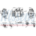 Compressor, ar condicionado