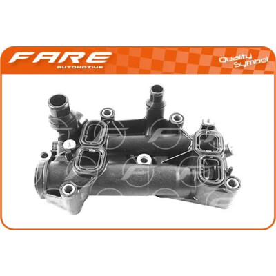 Flange do líquido de refrigeração