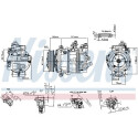 Compressor, ar condicionado