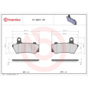 07BB4180 Pastilhas sinterizadas para automóveis de passageiros