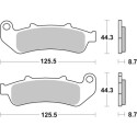 PASTILHAS DE FREIO BREMBO 07HO39SA