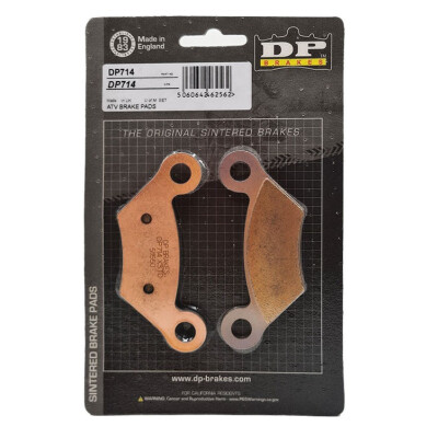 Pastilhas de freio padrão sinterizadas DP714