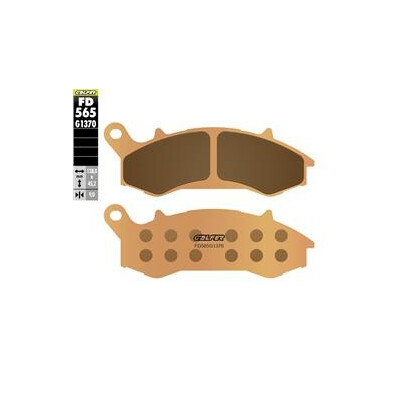Pastilhas sinterizadas FD565G1370 para veículos de passageiros