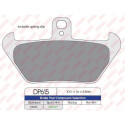 Pastilhas de freio esportivas sinterizadas SDP615HH+
