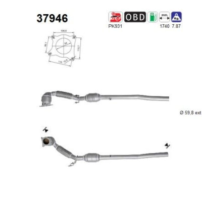 Catalisador 37946 AS