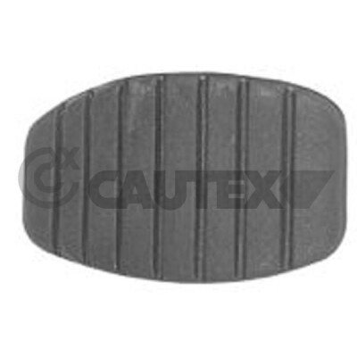 Capa de pedal, pedal do travão 751118 CAUTEX/FACET