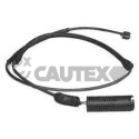 Contacto avisador, desgaste da pastilha de travão 755113 CAUTEX/FACET