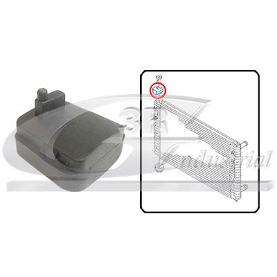 Suporte, radiador 80708 3RG