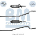 Filtro de fuligem/partículas, sistema de escape BM11019 BM CATALYSTS