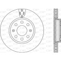 Disco de travão BDA225820 OPEN PARTS