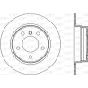 Disco de travão BDA233310 OPEN PARTS
