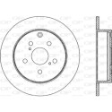 Disco de travão BDA234010 OPEN PARTS
