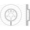 Disco de travão BDA253520 OPEN PARTS