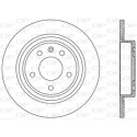 Disco de travão BDA253810 OPEN PARTS