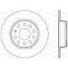 Disco de travão BDA253910 OPEN PARTS