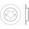 Disco de travão BDA256910 OPEN PARTS