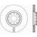 Disco de travão BDR192420 OPEN PARTS