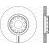 Disco de travão BDR192420 OPEN PARTS