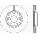 Disco de travão BDR235120 OPEN PARTS