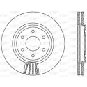 Disco de travão BDR237520 OPEN PARTS