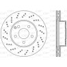 Disco de travão BDR239325 OPEN PARTS