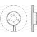 Disco de travão BDR246420 OPEN PARTS