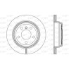Disco de travão BDR262620 OPEN PARTS