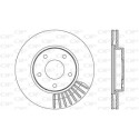 Disco de travão BDR264620 OPEN PARTS