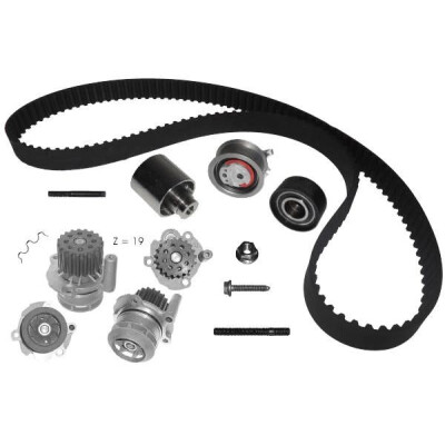 Bomba de água + kit de correia dentada ROKD048 RECOFICIAL