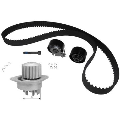 Bomba de água + kit de correia dentada ROKD049 RECOFICIAL