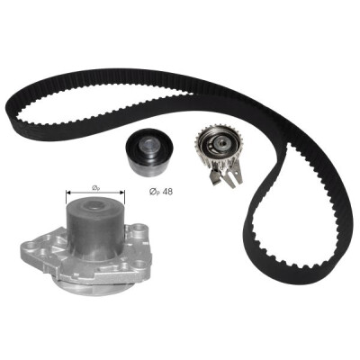 Bomba de água + kit de correia dentada ROKD109 RECOFICIAL