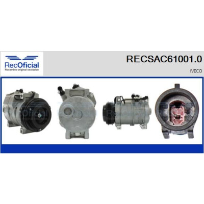 Compressor, ar condicionado RECSAC610010 RECOFICIAL